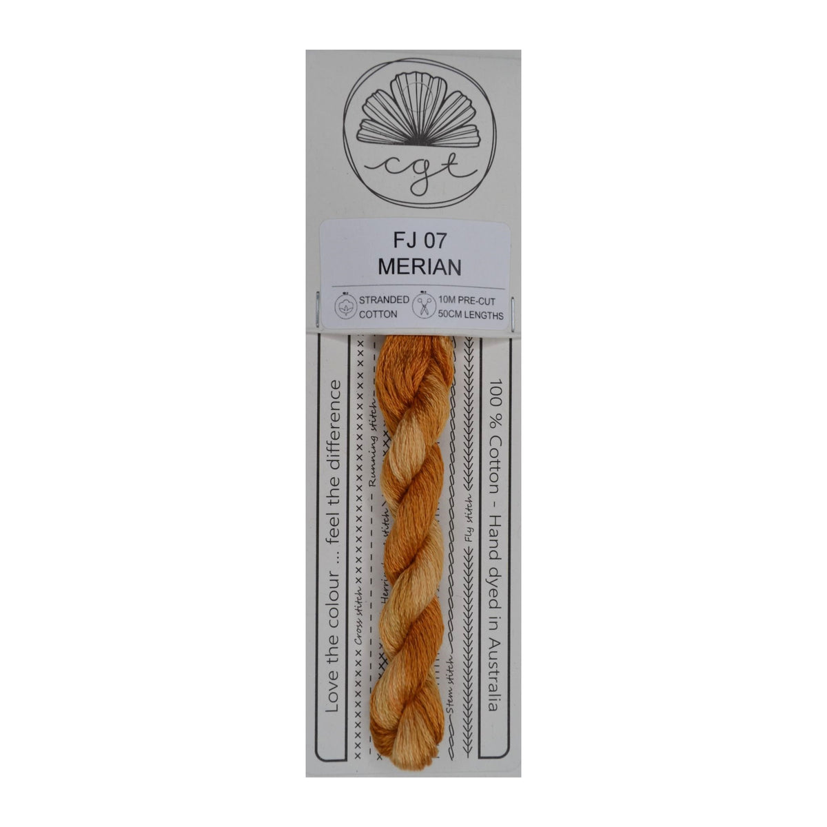 FJ 07 Merian stranded cotton embroidery thread