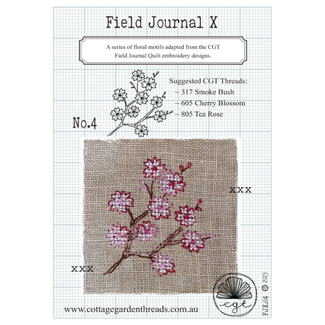 FJX NO.4 PRINTED CHART