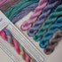 Forget Me Not and the Faithfuls stranded cotton embroidery thread pack by Cottage Garden Threads
