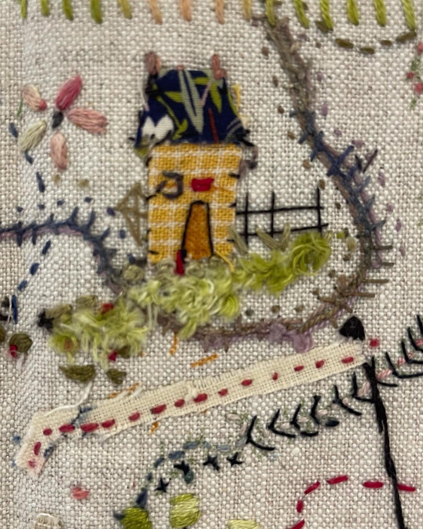 The Hare's Nest Stitchery - Journey to 'Nowheremuch' Embroidery