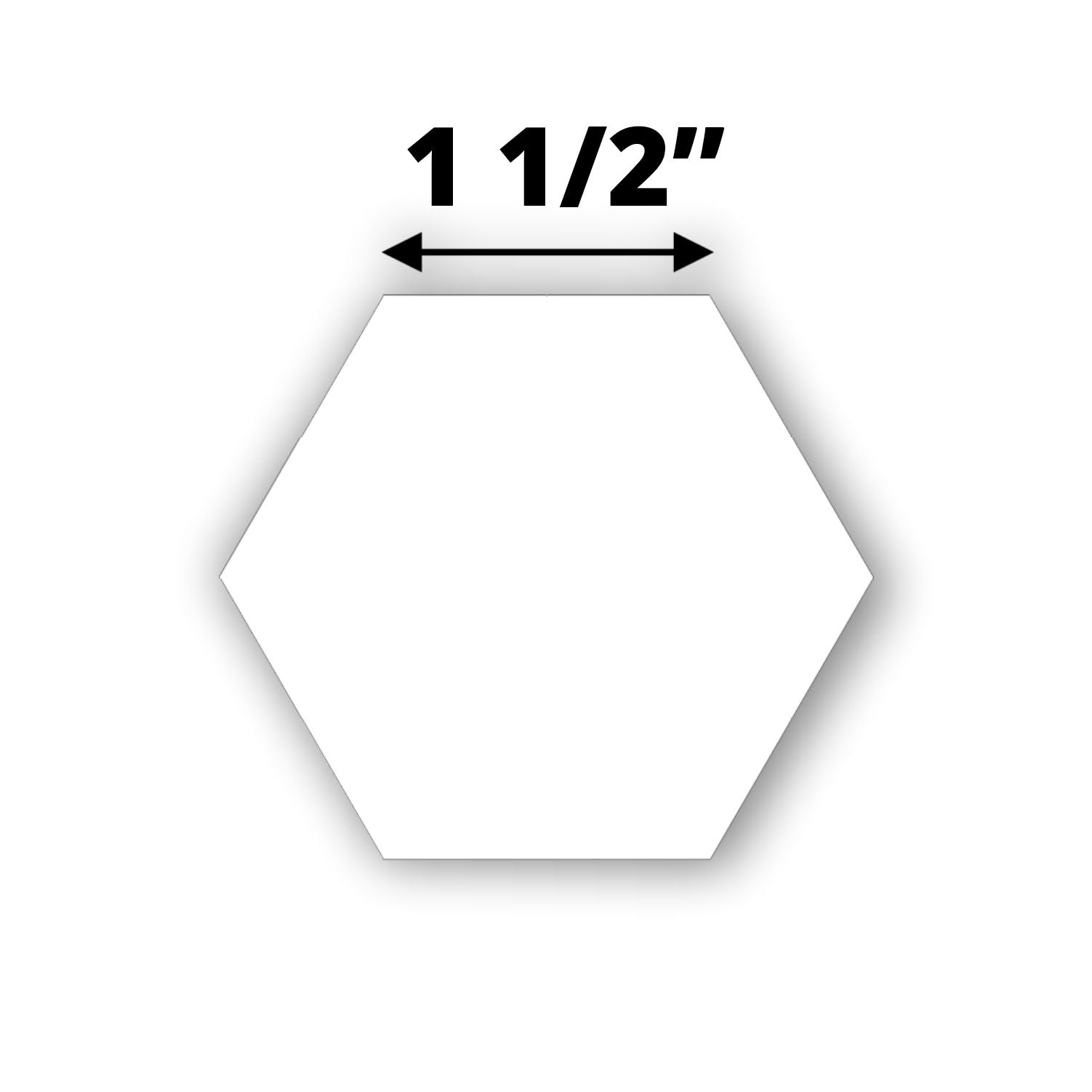 PAPER PIECES 1 1/2" HEXAGON