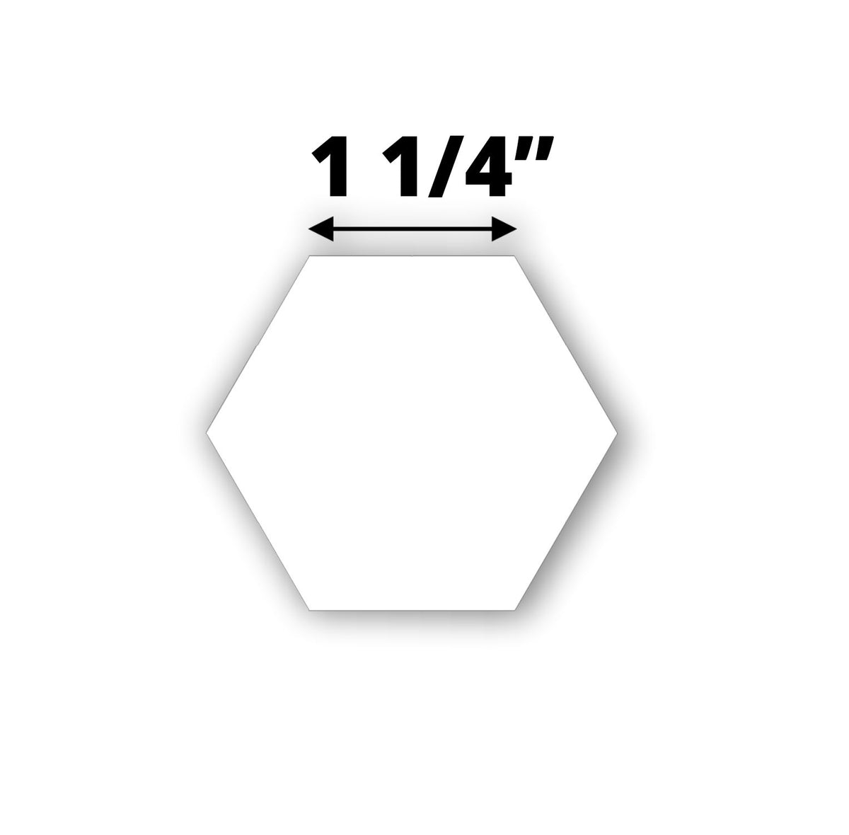 PAPER PIECES 1 1/4" HEXAGON