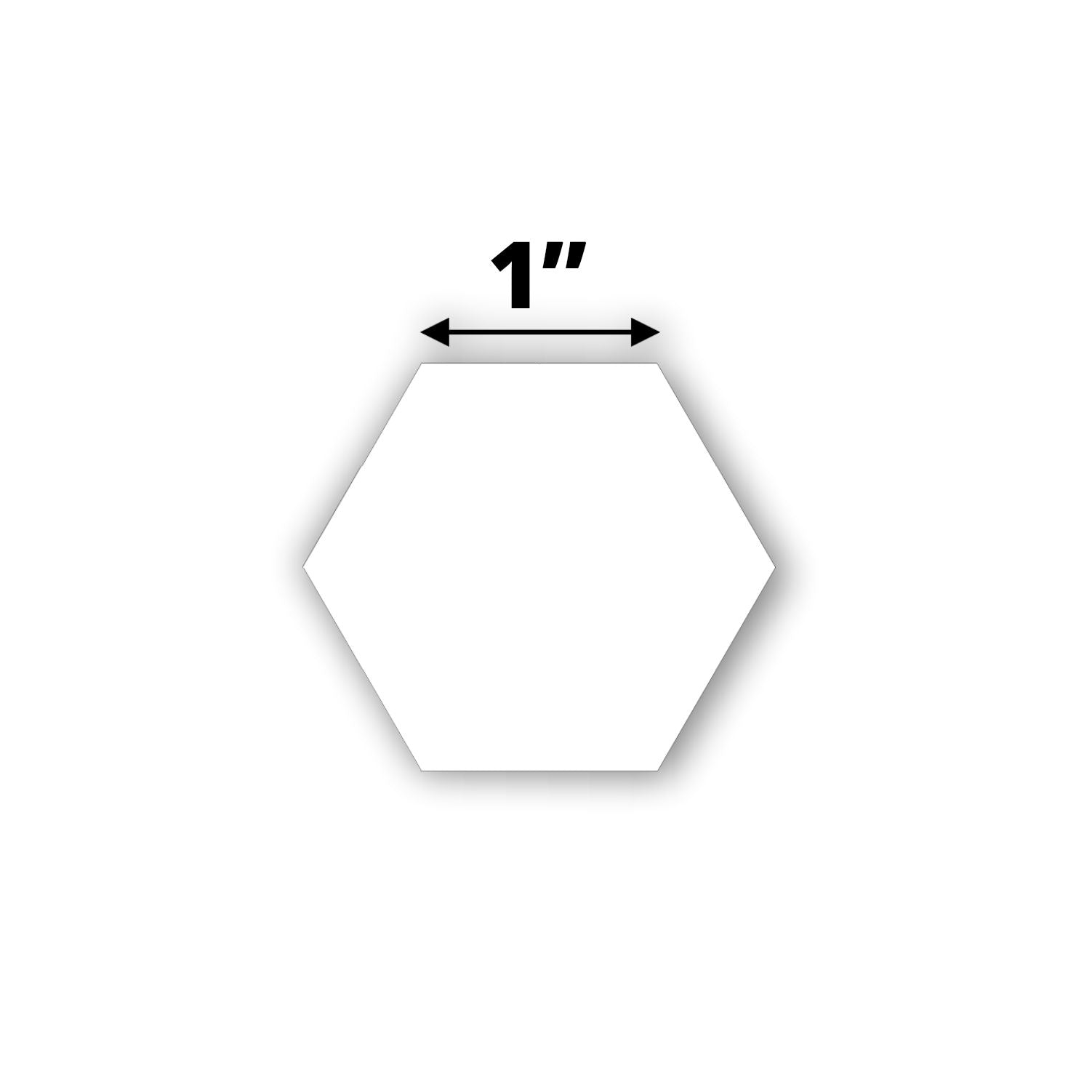 PAPER PIECES 1" HEXAGON
