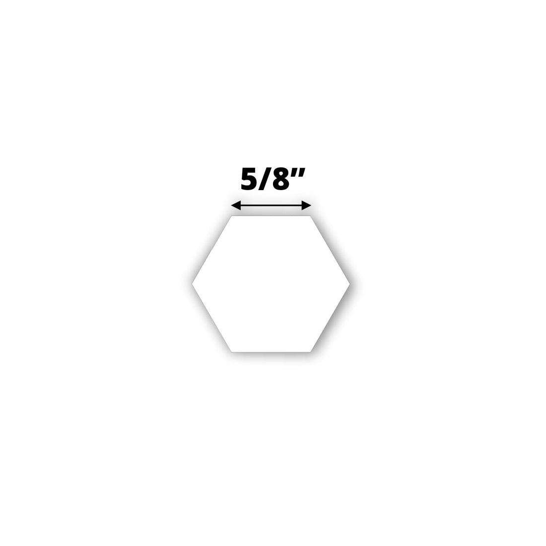 PAPER PIECES 5/8" HEXAGON