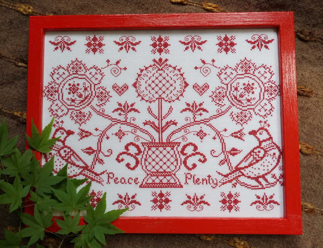 MOJO STITCHES - PEACE & PLENTY: A NEW YEAR&