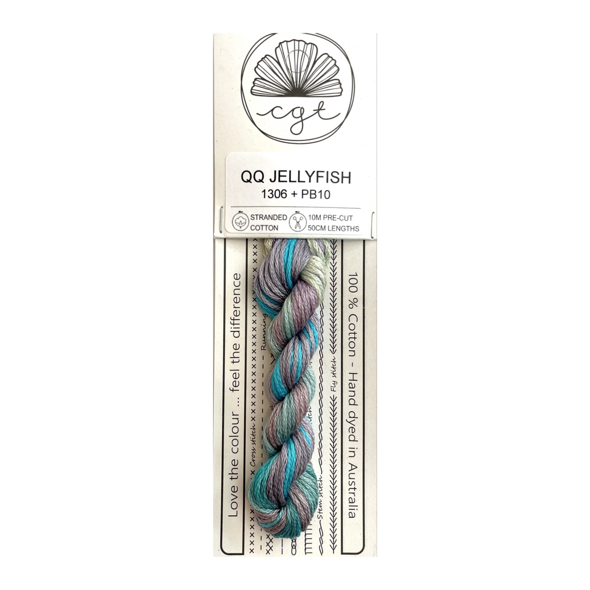 QQ Jellyfish stranded cotton embroidery thread