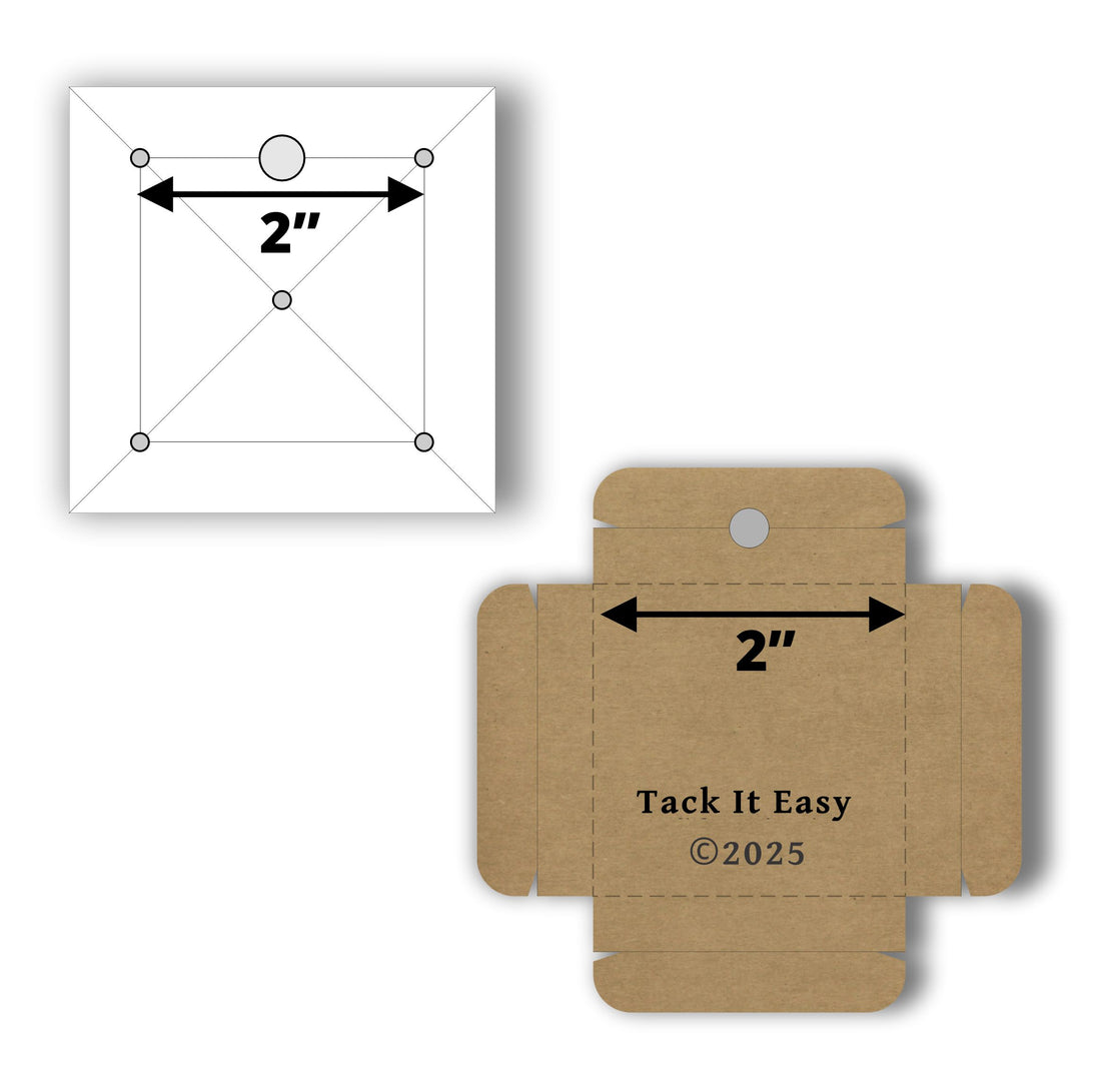 TACK IT EASY SQUARE 1" TEMPLATE &amp; GADGET PRE-ORDER