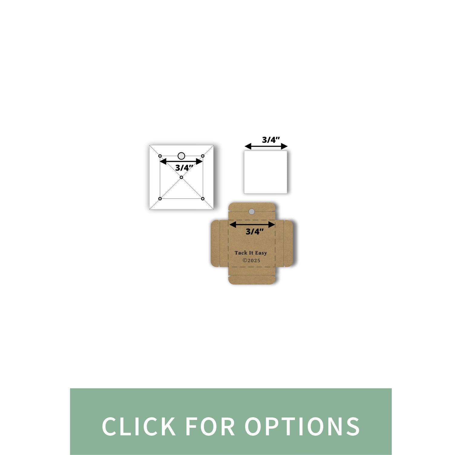 3/4" SQUARE PRE ORDER