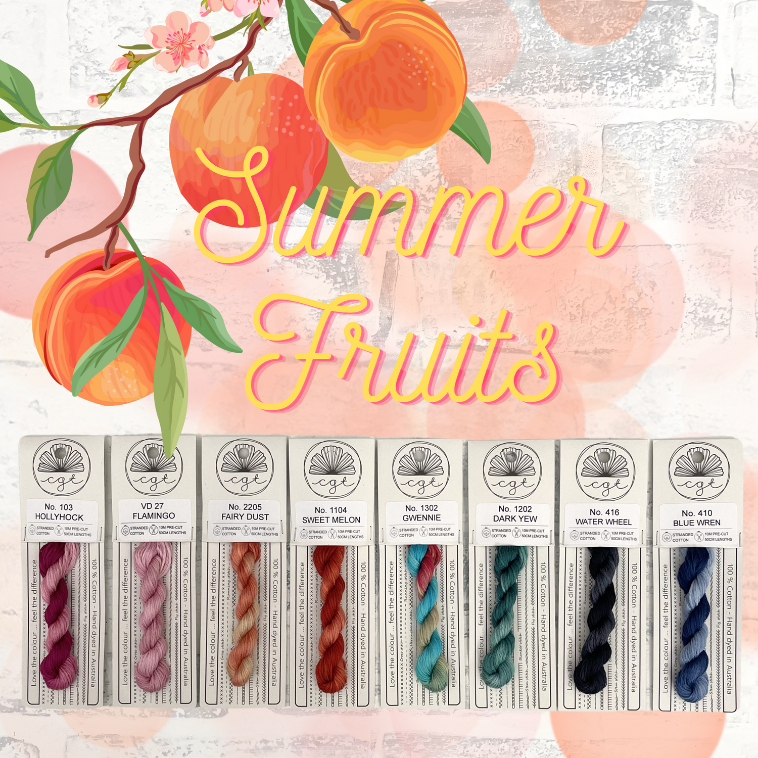 SUMMER FRUITS THREAD PACK