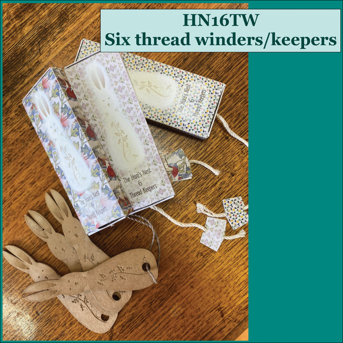 HARES NEST - THREAD WINDERS - 6PK