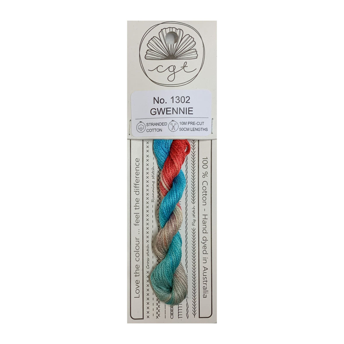 1302 Gwennie stranded cotton embroidery thread