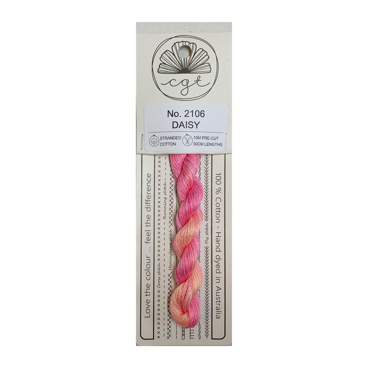 2106 Daisy stranded cotton embroidery thread