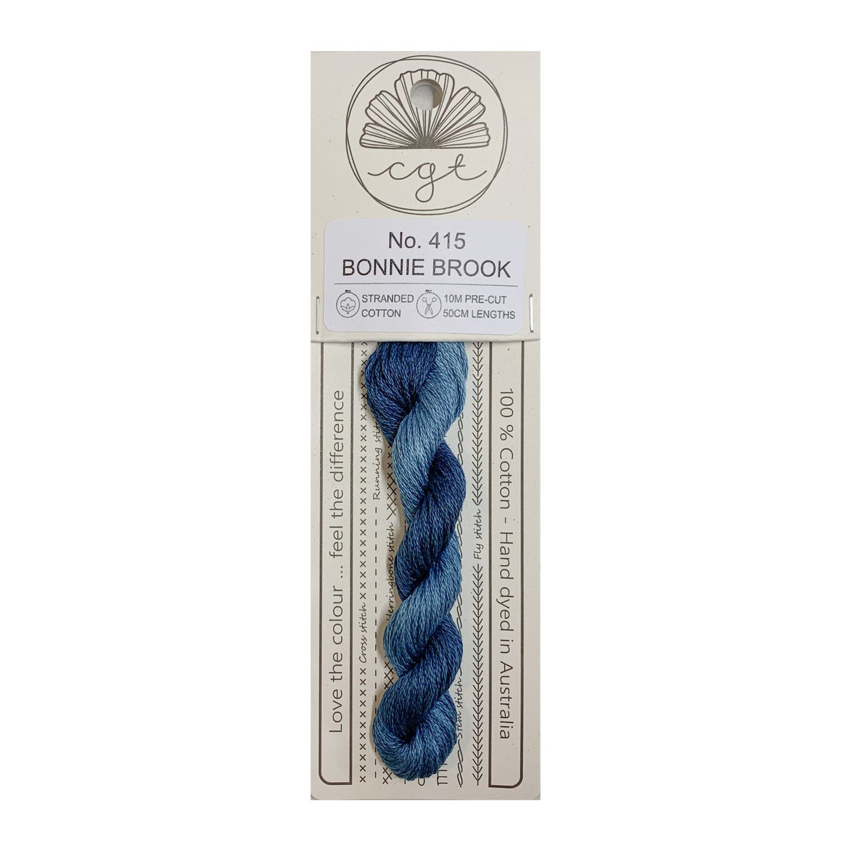 415 Bonnie Brook stranded cotton embroidery thread
