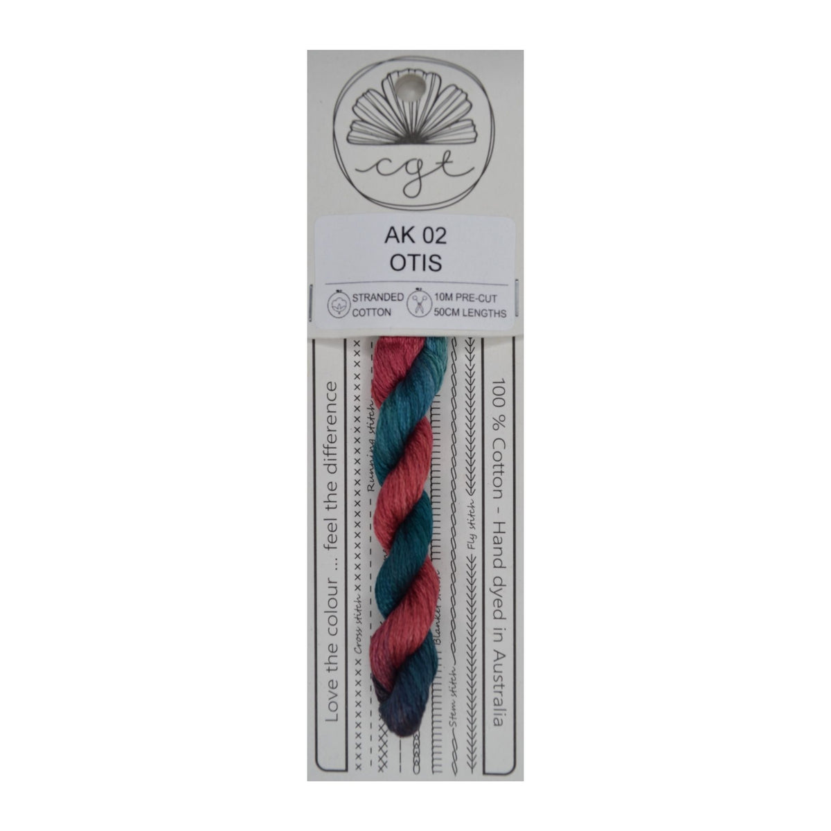 AK 02 Otis stranded cotton embroidery thread