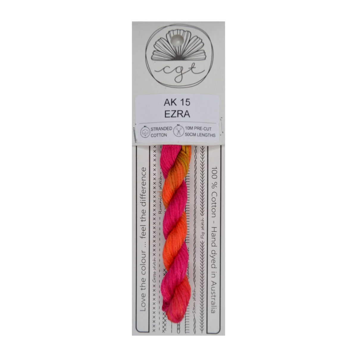 AK 15 Ezra stranded cotton embroidery thread