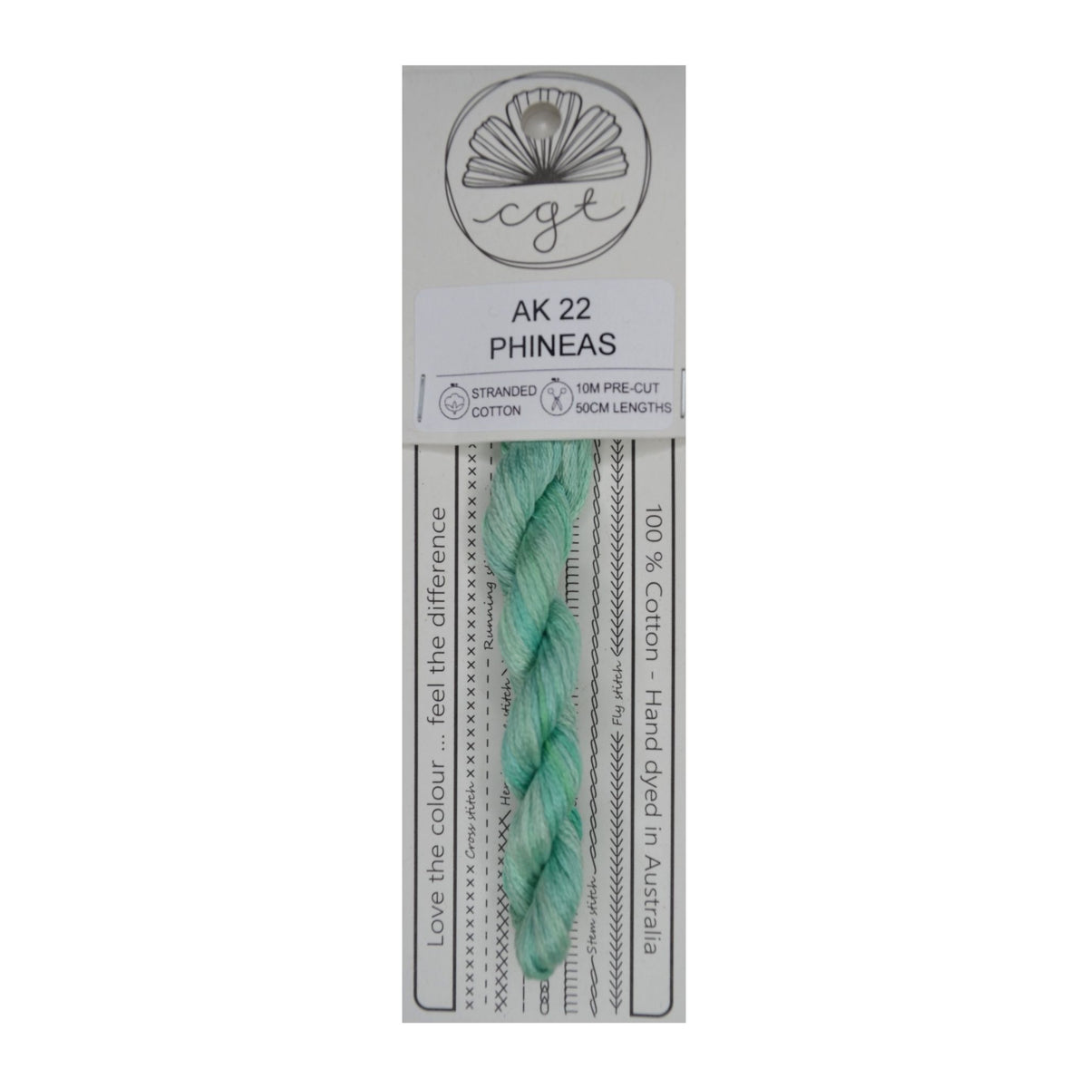 AK 22 Phineas stranded cotton embroidery thread