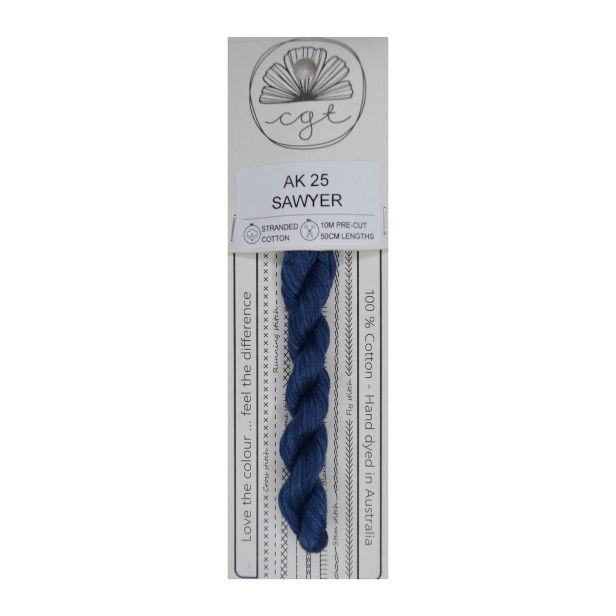 AK 25 Sawyer stranded cotton embroidery thread