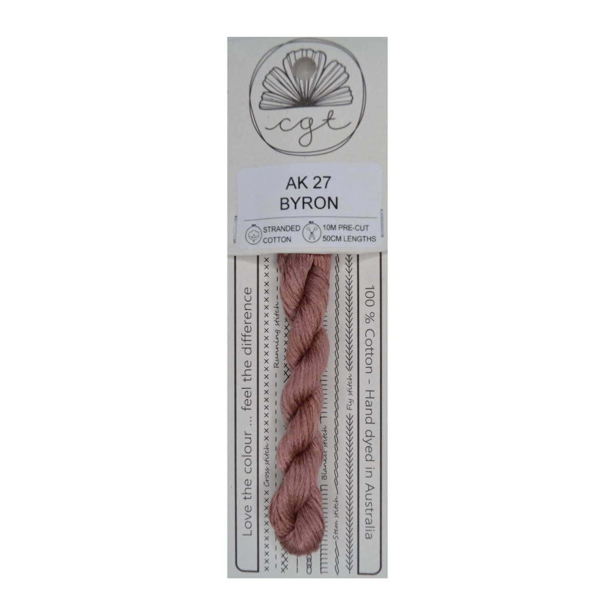 AK 27 Byron stranded cotton embroidery thread