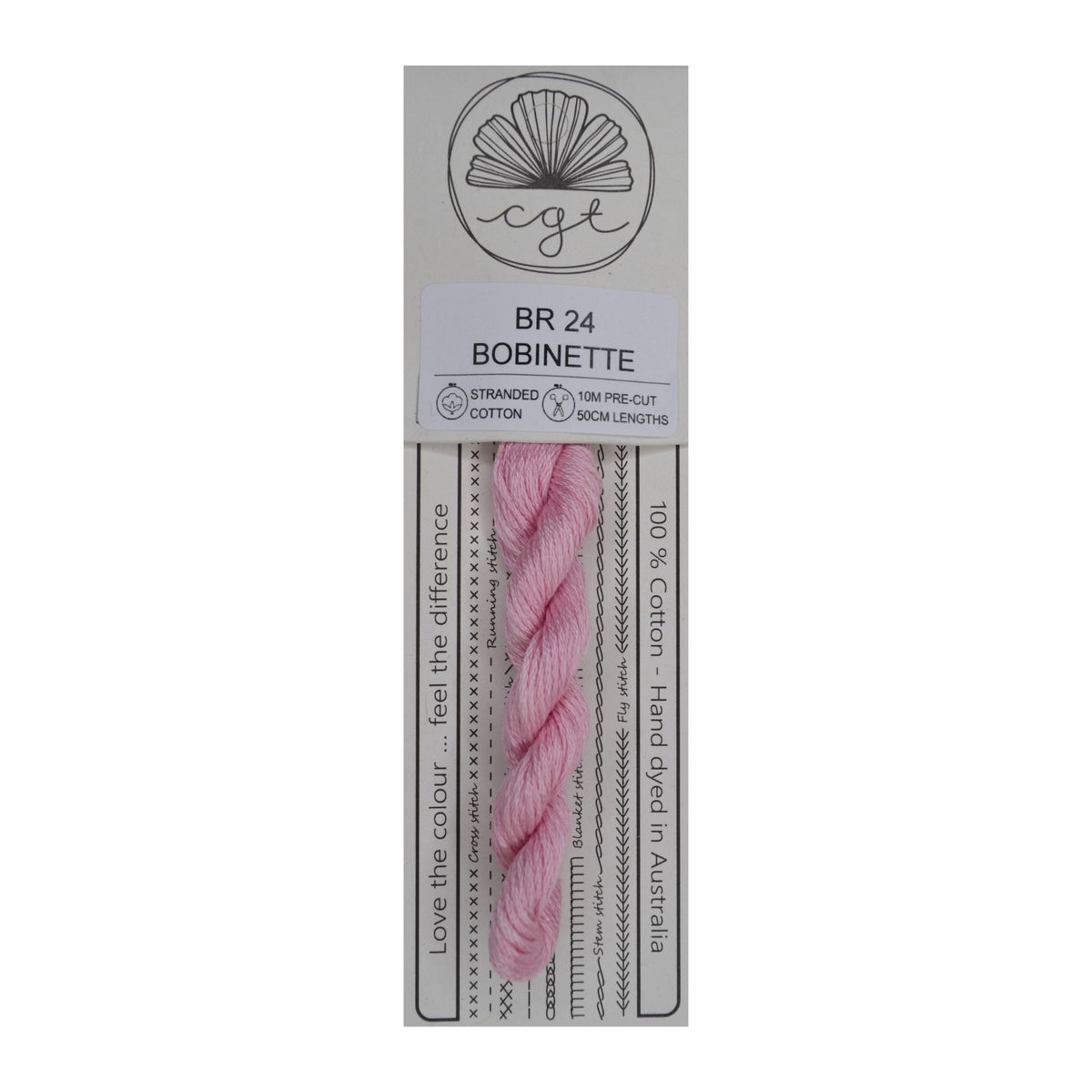 BR 24 Bobinette stranded cotton embroidery thread
