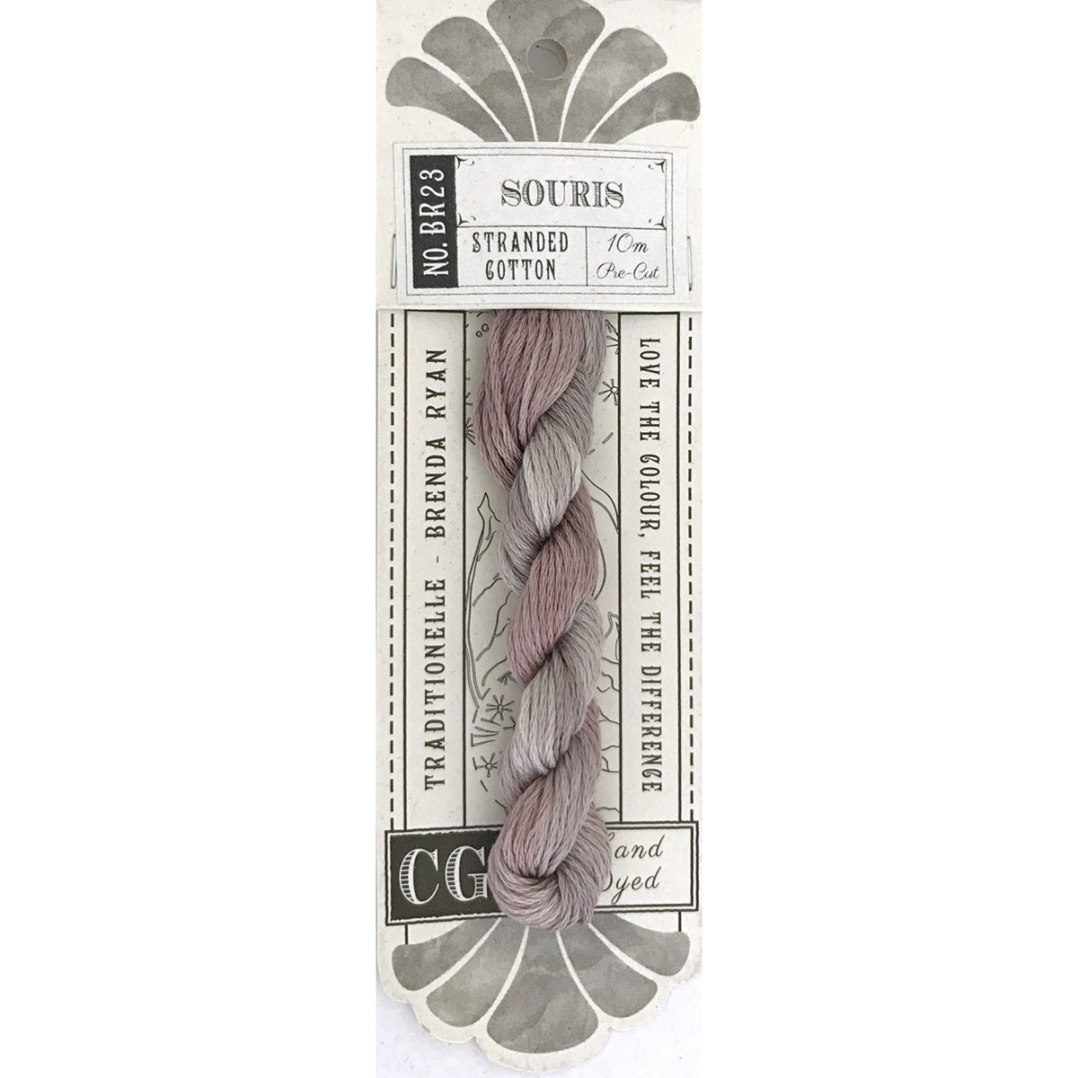BR 23 Souris stranded cotton embroidery thread