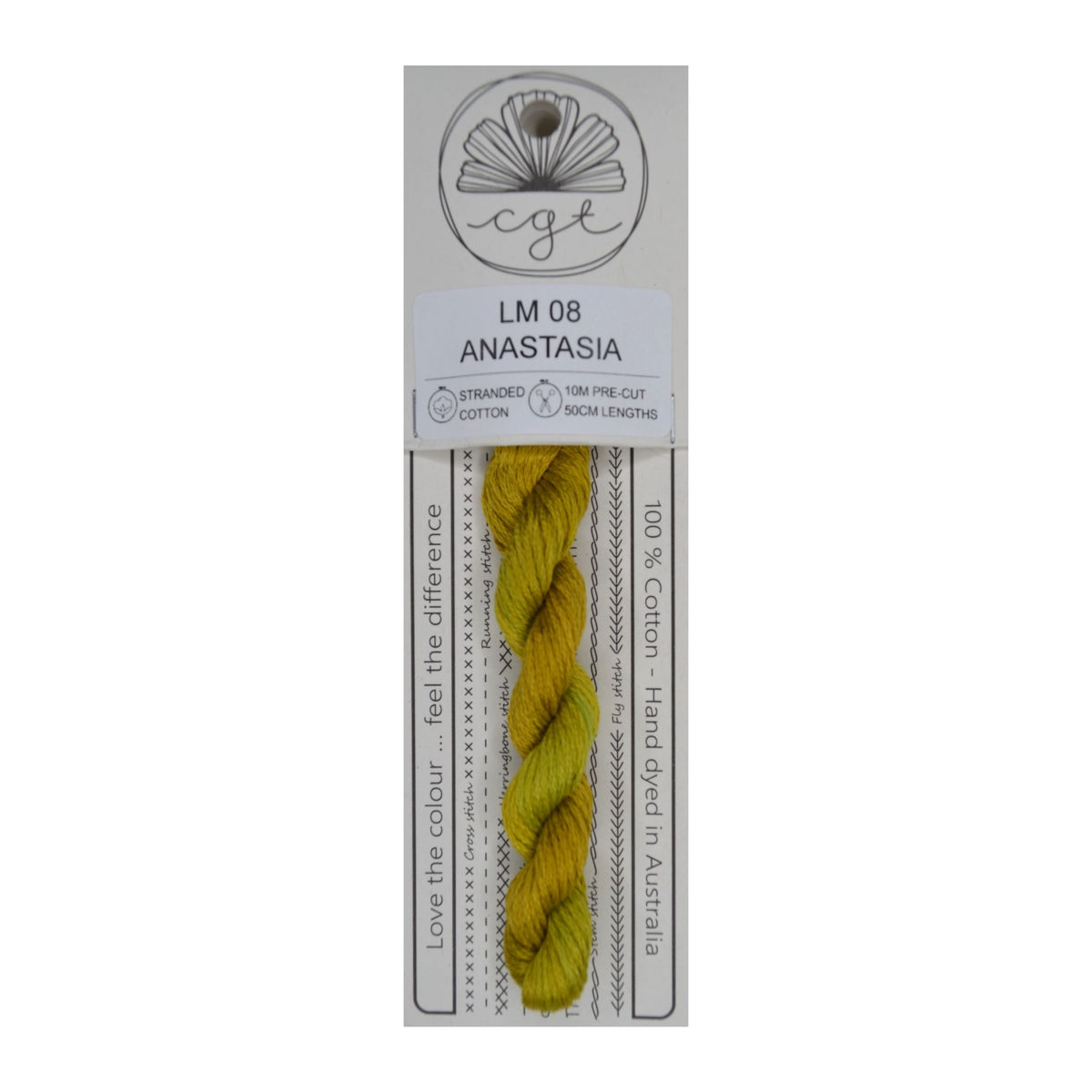 LM 08 Anastasia stranded cotton embroidery thread