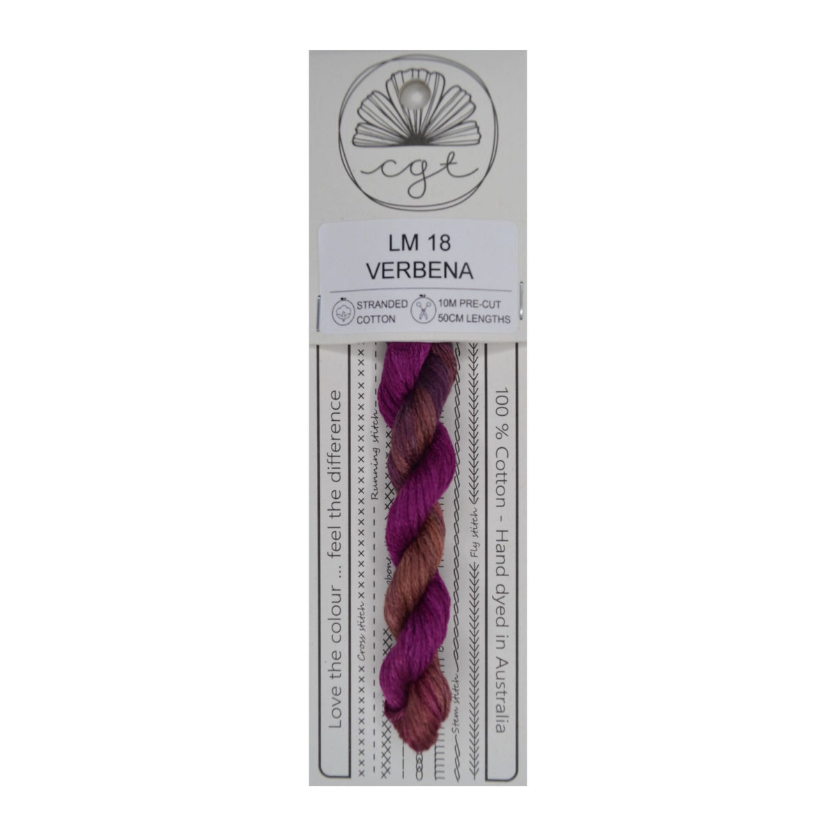 LM 18 Verbena stranded cotton embroidery thread