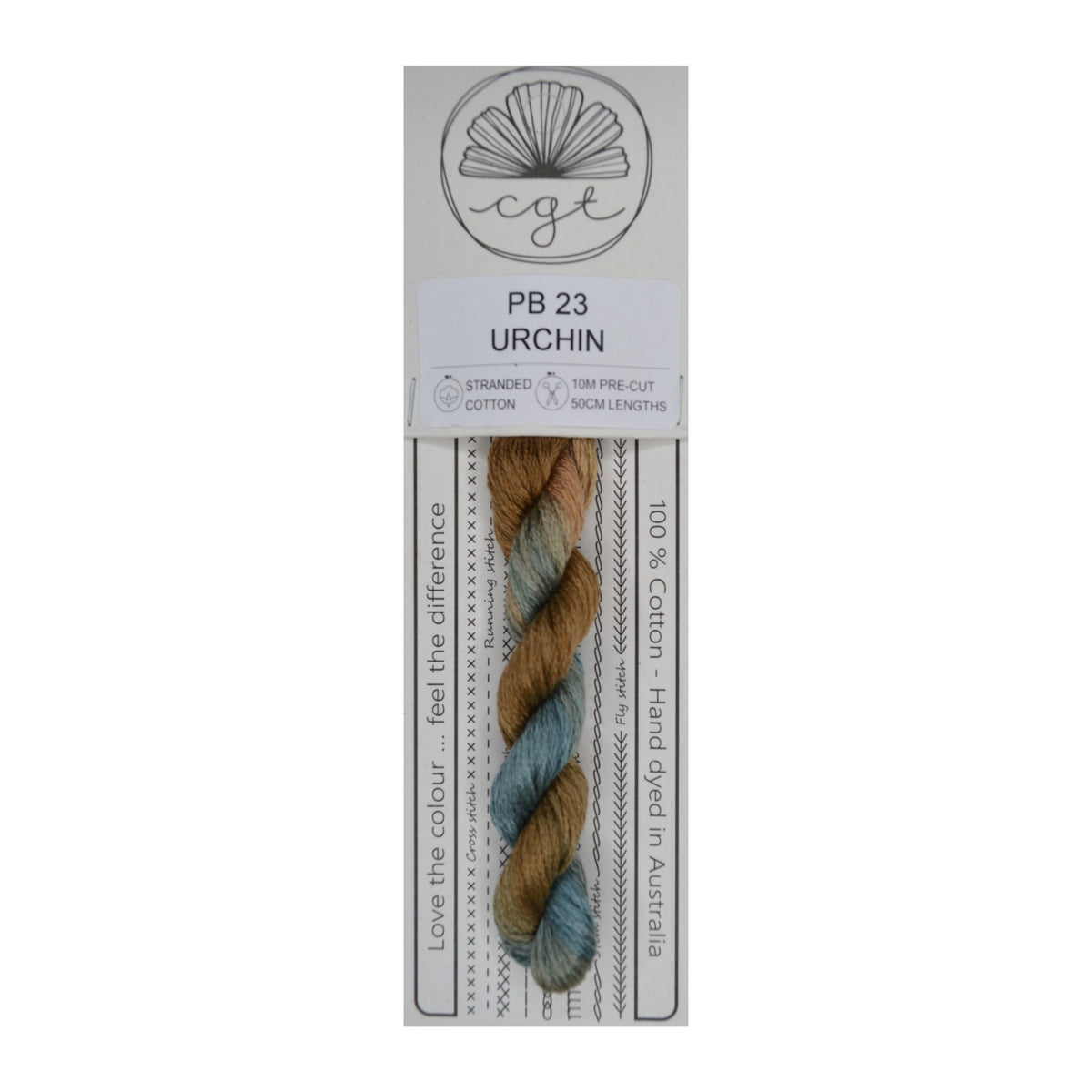 PB 23 Urchin stranded cotton embroidery thread